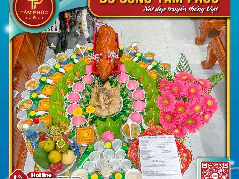 mam-cung-mu-tron-ven-voi-heo-quay-mang-lai-may-man-cho-be-yeu