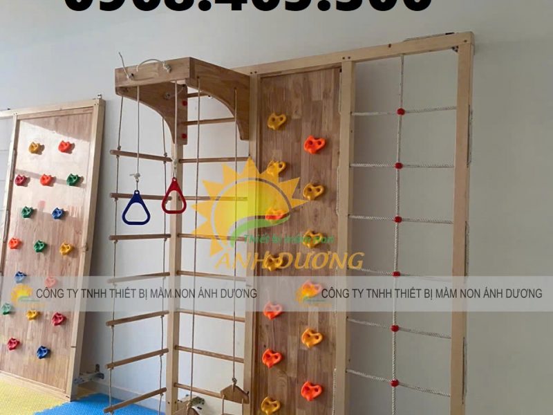 cau-truot-go-lien-hoan-tre-em-thang-leo-cau-truot-go-mam-non