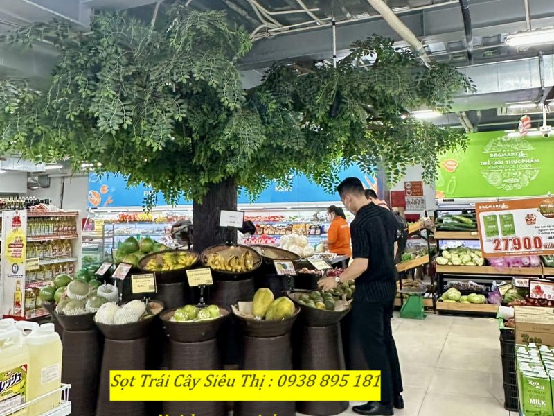 sot-may-trung-bay-trai-cay-trong-sieu-thi