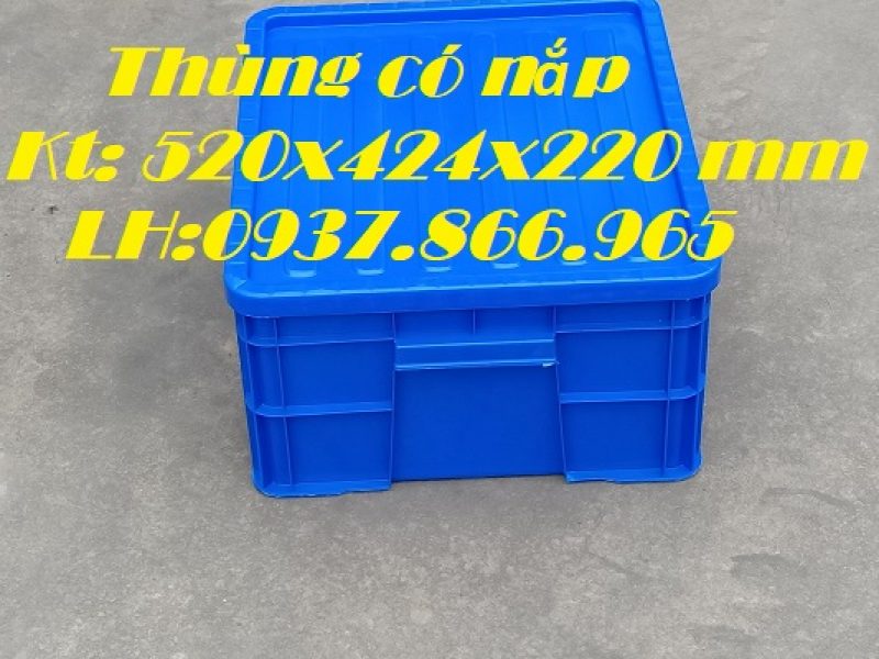 thung-bit-co-nap-b8-ban-khay-cong-nghiep-tai-ha-noi-khay-nhua-hpde