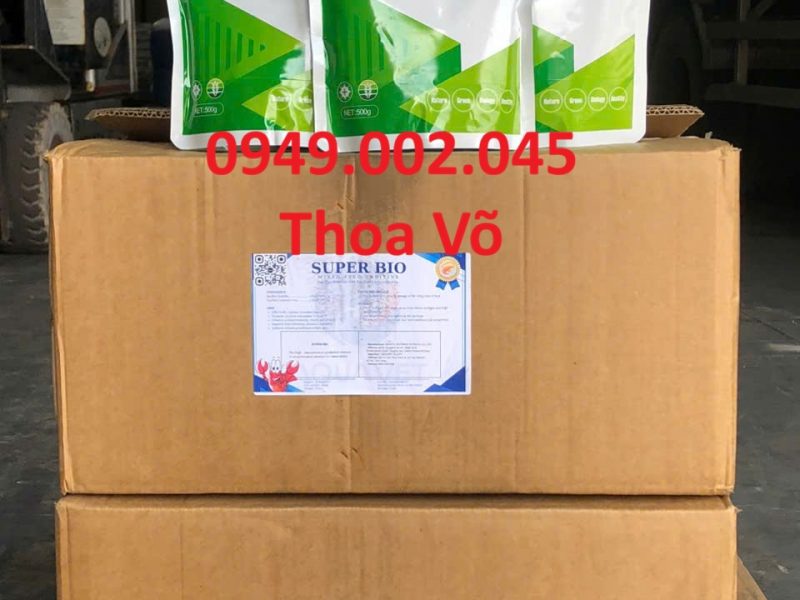 super-bio-vi-sinh-xu-ly-nuoc-tang-de-khang-on-dinh-duong-ruot-tom-ca