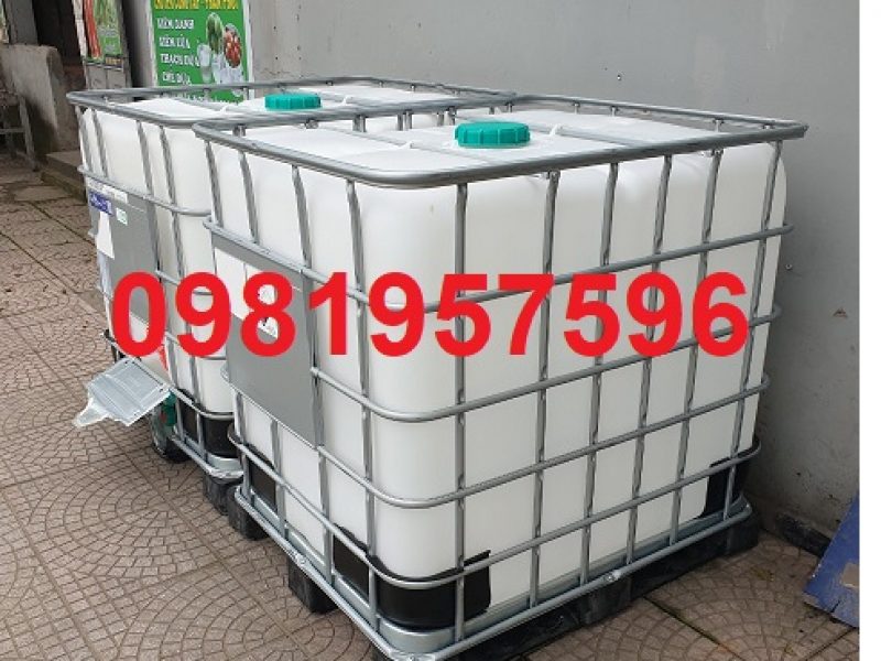 bon-nhua-1000-lit-tank-nhua-ibc-1000l-bon-nhua-khung-sat-cu-moi