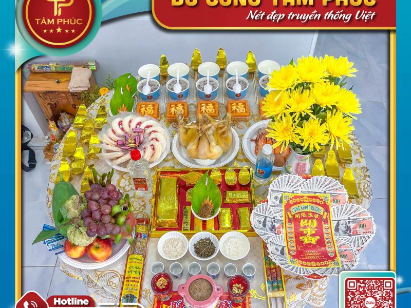 don-tai-loc-voi-mam-cung-khai-truong-chuan-phong-tuc-