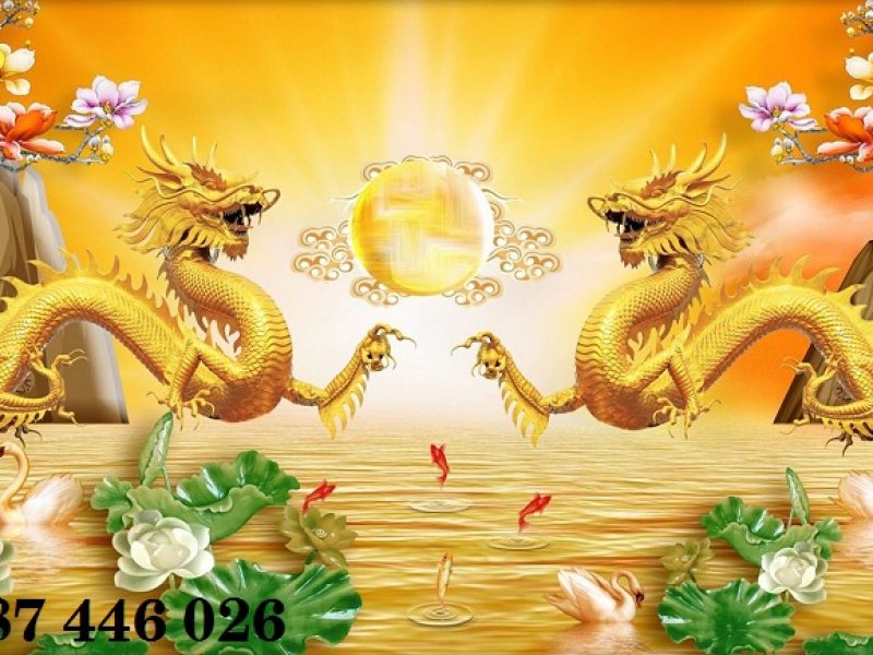 tranh-gach-men-rong-phuong-vang