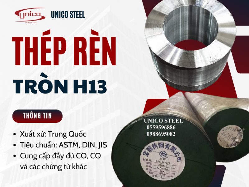 thep-ren-tron-h13-unico-steel