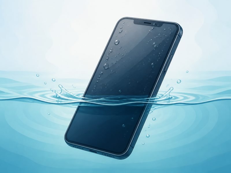 Cách xử lý khi điện thoại rơi xuống nước (làm ngay trong 5–10 phút)
