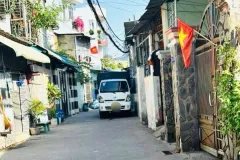 Nhà mới 1 lầu full nội thất đường 6m thông tân chánh hiệp 25 q12