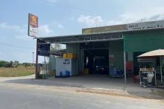 Tổng diện tích 415 m² THỔ CƯ, ĐẤT 2 MẶT TIỀN + làm KHO SẴN 250m²