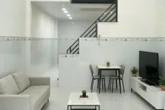 Nhà mới đúc lửng 4mx14m hiệp thành quận 12