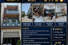 SÁT MẶT TIỀN KÊNH THAM LƯƠNG – XE HƠI VÀO NHÀ