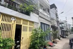 Nhà vị trí đẹp 1 lầu 4mx16m 3PN đông hưng thuận q12 giáp gò vấp