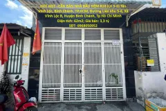 Bán nhà đầu hẻm tại Bình Chánh, TP.HCM