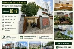 BIỆT THỰ MINI NGANG 7.5M  3 TẦNG, XE TẢI ĐẾN NHÀ - NGUYỄN THỊ THẬP, QUẬN 7
