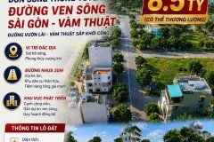BÁN ĐẤT MẶT TIỀN AN PHÚ ĐÔNG 13 Quận 12 – ĐÓN SÓNG THÔNG TUYẾN VEN SÔNG SÀI GÒN