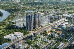 Căn 1PN+1 đa năng 92m2 phía Tây tòa L1 Hanoi Seasons Garden - view nội khu yên