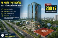 Bán đất mặt tiền Nguyễn Văn Linh, Quận 7, TP.HCM