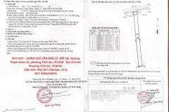 Cần bán lô đất 334,7m² tại Thới An, TP.HCM