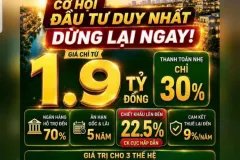 CHỈ CÓ TẠI VINHOMES HÓC MÔN – CƠ HỘI SỞ HỮU ĐẠI ĐÔ THỊ ĐẲNG CẤP.