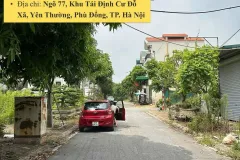 Bán lô đất đầu tư tại Yên Thường, Gia Lâm, Hà Nội