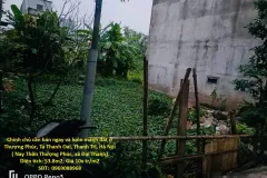 Bán đất Thượng Phúc, Tả Thanh Oai, Thanh Trì, Hà Nội