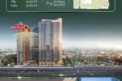 SIÊU RỘNG - Căn 2PN+1 đa năng 125m2 view nội khu Hanoi Seasons Garden Nguyễn