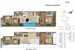 Bán Penthouse 6PN tại Sunshine Golden River, Tây Hồ, Hà Nội