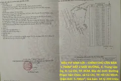 Cần bán 5.700m² đất tại Củ Chi, TP. HCM