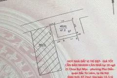 Cần bán nhà đẹp tại Bắc Từ Liêm, Hà Nội