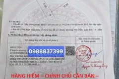 Bán đất 62m² tại P. Phú Diễn, Q. Bắc Từ Liêm
