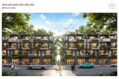 Nhà phố 4 tầng mặt tiền Đường Thanh Niên, Hóc Môn 50m2 5 tỷ