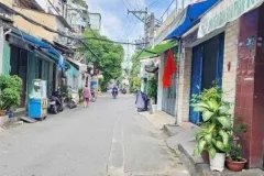 Bán nhà Mặt tiền Hoàng Xuân Nhị - giao Âu Cơ, 8,3x27m, Cấp 4, GPXD 8 tầng, 17,5