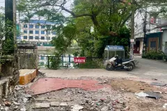 Đất lô góc view hồ tại Đức Giang, Hà Nội