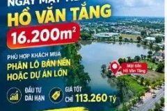 Bán đất 1.62ha tại Củ Chi, TP.HCM