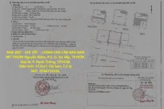 Bán nhà mặt tiền 726/60 Nguyễn Kiệm, Gò Vấp