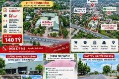 HIẾM – 6.800M² ĐẤT  MẶT TIỀN NGUYỄN VĂN KHẠ, CỦ CHI – CHỈ 140 TỶ