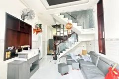 Bán nhà 4 tầng đường số 6, Linh Tây, Thủ Đức, TP HCM. DT 62m2, sổ hồng riêng.