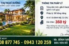 QUỸ ĐẤT VEN SÔNG SG GẦN 8HA BÌNH MỸ – CHO NHÀ ĐẦU TƯ DỰ ÁN CHỈ 350 TỶ
