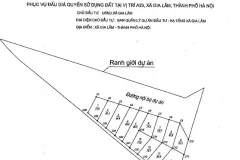 ĐẤT ĐẤU GIÁ VOI PHỤC – GIA LÂM  LÔ ĐẸP 79–80M²  MẶT TIỀN 5M  ĐƯỜNG 11M CÓ VỈA HÈ