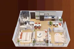 Chính chủ cần gửi Bán 2PN,The Paris vinhomes ocean park 1 đa Tốn, gia lâm, tp