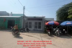 NHÀ ĐẸP – GIÁ TỐT – CẦN BÁN NHANH NHÀ TẠI Ấp Chợ, Xã Phước Thạnh, Huyện Củ Chi,