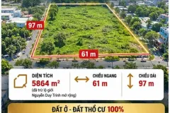 Bán Gấp  Đất Lô Góc MT Nguyễn Duy Trinh, Phú Hữu Q9 - 5864m2, 598 tỷ