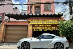 NHÀ CHÍNH CHỦ - 2 MẶT TIỀN Số 12 Nguyễn Hữu Dật, P.Tây Thạnh, Q.Tân Phú, TP Hồ