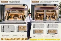 Một mặt bằng hai chiến lược Shophouse Beverly Vinhome Quận 9 lời ngay 5%: từ