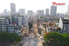 Bán nhà măt ngõ 381 nguyễn khang DT 46m2 xây 5 tầng, mt 5 giá 21,8 tỷ