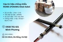 Cáp tín hiệu chống nhiễu RS485 1P24AWG Altek Kabel Đà Nẵng, Hà Nội, Khánh Hòa