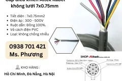 Cáp điều khiển Altek Kabel 7x0.75mm tại Đà Nẵng, Hà Nội, Hồ Chí Minh