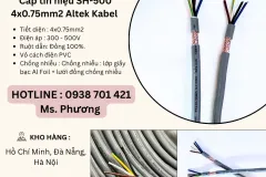 Cáp tín hiệu SH-500 4x0.75mm2 tại Đà Nẵng