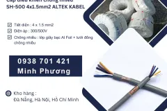Cáp tín hiệu chống nhiễu Altek Kabel tại Đà Nẵng
