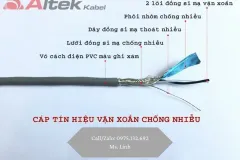 Cáp tín hiệu vặn xoắn Altek Kabel tại Hà Nội