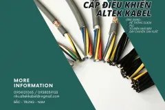 Cáp tín hiệu – cáp điều khiển cho hệ thống báo cháy